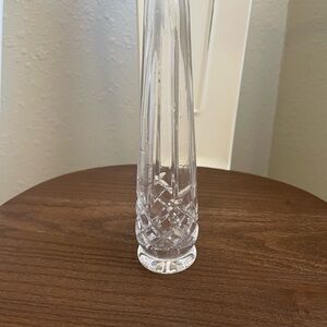 Crystal Clear Glass Vase